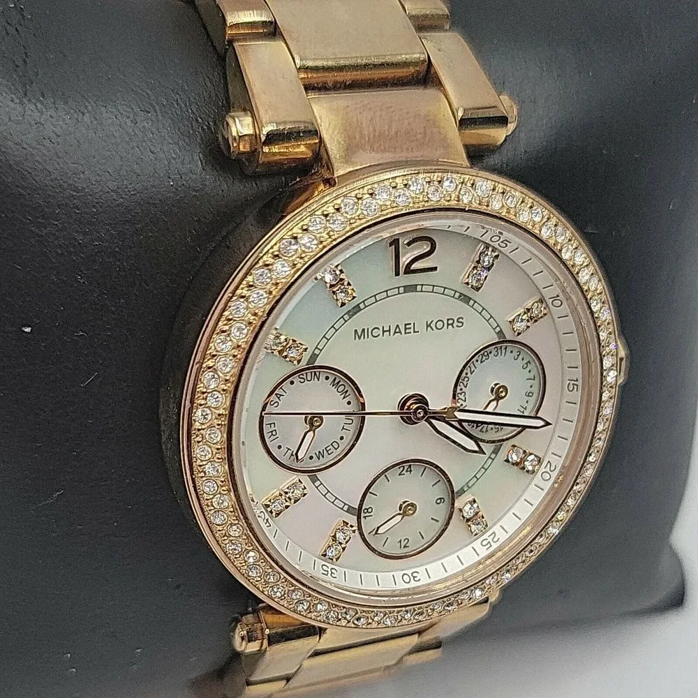 Michael Kors Parker MK5616 Women's StainlessSteel Analog Quartz Dial Watch BC823